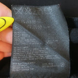 Prada A-Line Midi Skirt Black Crepe Size 42