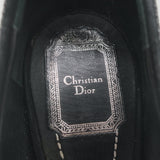 Christian Dior Crystal-Embellished Pumps Black Suede Size 39