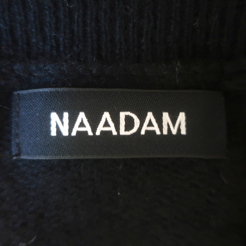 NAADAM Featherweight Cashmere Crewneck Sweater Black Size Large