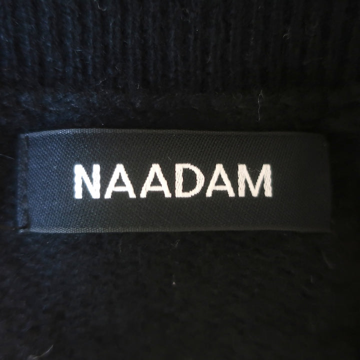 NAADAM Featherweight Cashmere Crewneck Sweater Black Size Large