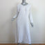 Xirena Maxi Tunic Dress White Cotton Gauze Size Large