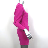 A.L.C. Mini Dress Jane Shocking Pink Crepe Size 0