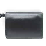 Saint Laurent Mini Envelope Tassel Crossbody Black Leather Belt Bag