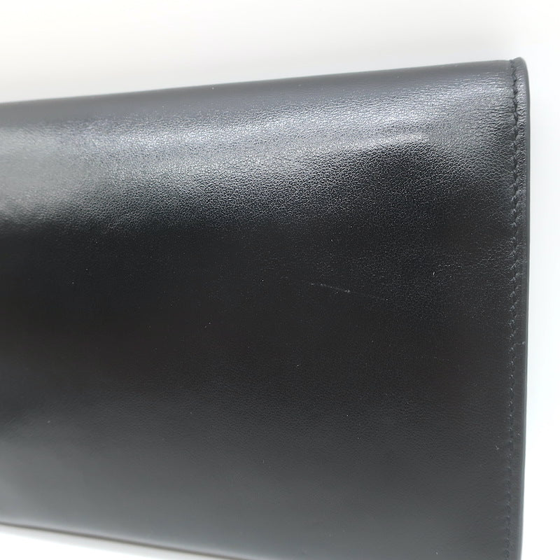 Saint Laurent Mini Envelope Tassel Crossbody Black Leather Belt Bag