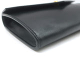 Saint Laurent Mini Envelope Tassel Crossbody Black Leather Belt Bag