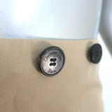 Christian Dior High Waisted Khaki Pants Beige Cotton Size US 6