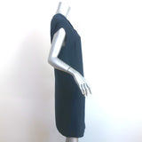 Maison Margiela Asymmetric Knotted Dress Navy Polyester Size 44