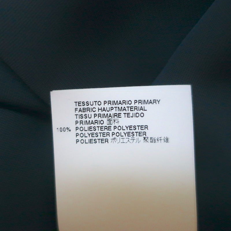 Maison Margiela Asymmetric Knotted Dress Navy Polyester Size 44