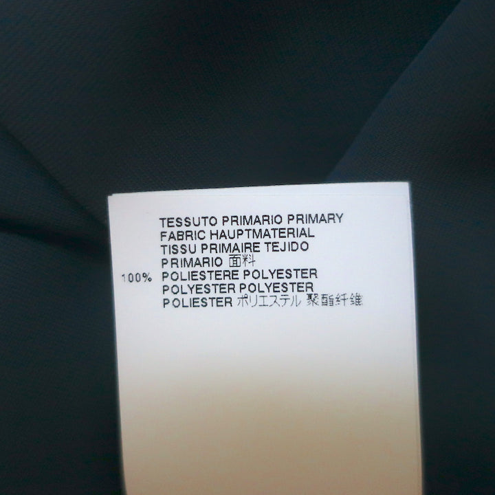 Maison Margiela Asymmetric Knotted Dress Navy Polyester Size 44