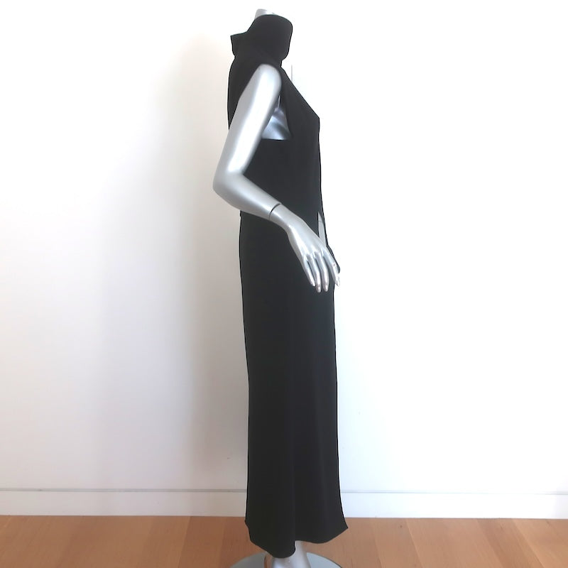 Johanna Ortiz Feminine Forces Cutout Ankle Dress Black Size 8