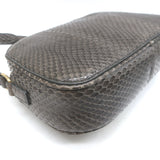 Celine Crecy Snakeskin Camera Bag Dark Taupe Small Crossbody
