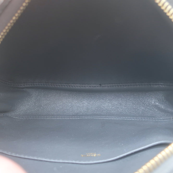 Celine Crecy Snakeskin Camera Bag Dark Taupe Small Crossbody