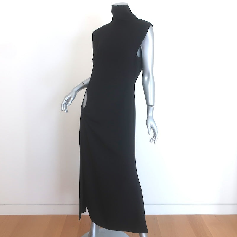 Johanna Ortiz Feminine Forces Cutout Ankle Dress Black Size 8
