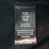 Nili Lotan Bentley Velour Quarter Zip Sweatshirt Black Size Small NEW