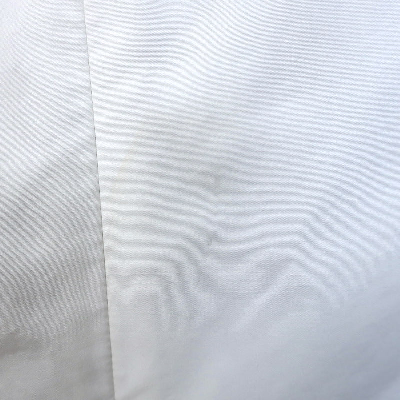 Calvin Klein 205W39NYC Balloon Sleeve Blouse White Cotton Poplin Size 8