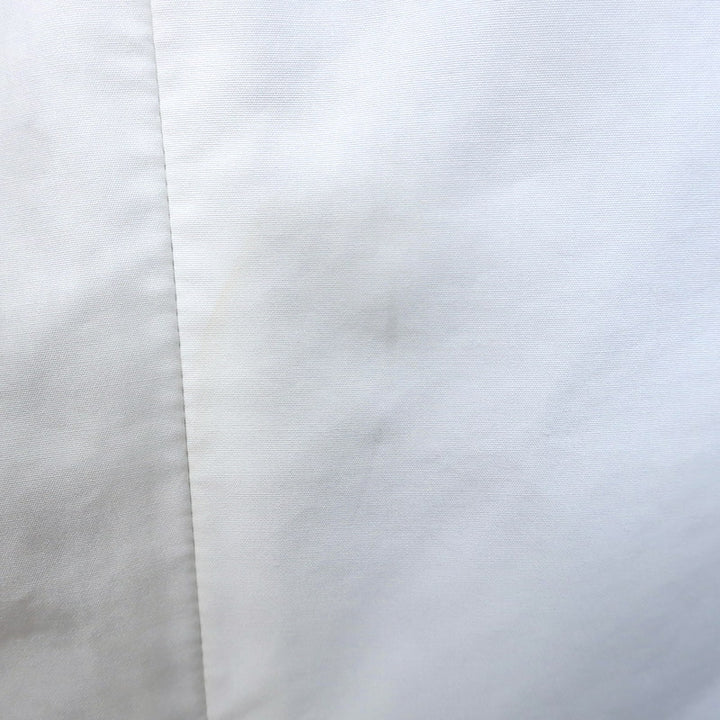 Calvin Klein 205W39NYC Balloon Sleeve Blouse White Cotton Poplin Size 8