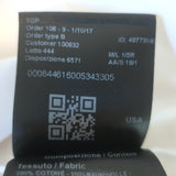 Calvin Klein 205W39NYC Balloon Sleeve Blouse White Cotton Poplin Size 8