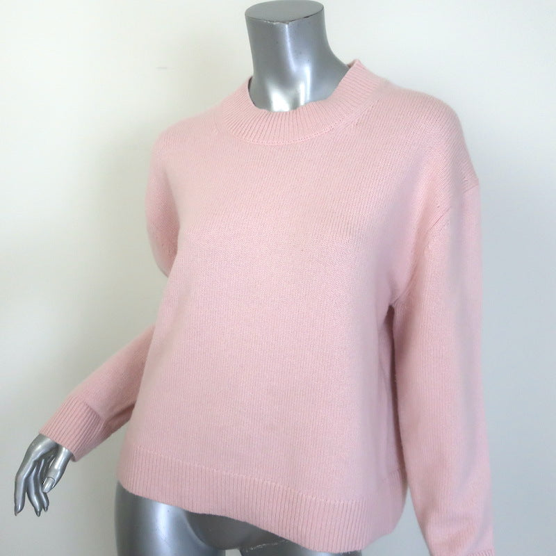 TWP Boy Cashmere Crewneck Sweater Baby Pink Size Extra Small