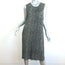 Zimmermann Leopard Print Sleeveless Midi Dress Olive Size 1