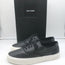 Saint Laurent Venice Low Top Sneakers Black Grained Leather Size 43.5 NEW