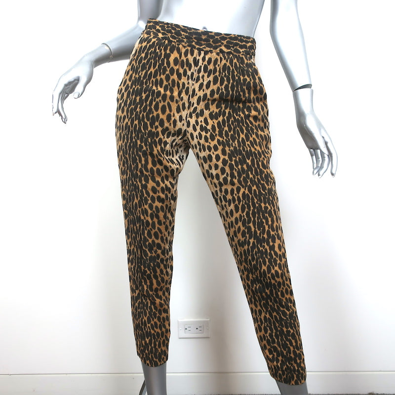 R13 Harem Jogger Pants Cheetah Print Crepe Size Extra Small – Celebrity  Owned