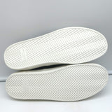 Saint Laurent Venice Low Top Sneakers Black Grained Leather Size 43.5 NEW