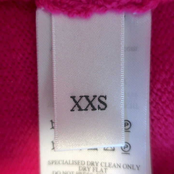 Victoria Beckham Oversized Stretch Cashmere Sweater Pink Size Extra Extra Small