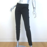 The Row Woolworth Stretch Scuba Leggings Black Size Medium