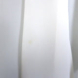 Brunello Cucinelli Monili-Trim Pussy Bow Short Sleeve Top Cream Silk Size Small