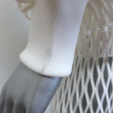 Alaia Macrame Fishnet Knit Turtleneck Top & Balloon Pant Set White Size 36