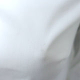 Brunello Cucinelli Monili Trim Button Down Shirt White Stretch Cotton Size Small