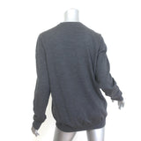 WARDROBE.NYC Oversized Crewneck Sweater Charcoal Merino Wool Size Small NEW