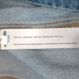 Cult Gaia Anice Buckled Cutout Halter Mini Dress Blue Denim Size 10 NEW