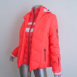 Bogner Drew-D Hooded Down Ski Jacket Fluorescent Pink Size 8