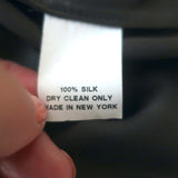 Nili Lotan Mini Dress Dark Gray Silk Size Medium Dolman Sleeve Tunic