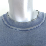 Alexander Wang Puff Logo Crewneck Sweatshirt Blue Size Small