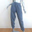 Alexander Wang Puff Logo Sweatpants Blue Size Extra Small