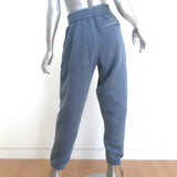 Alexander Wang Puff Logo Sweatpants Blue Size Extra Small