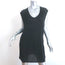 T by Alexander Wang Tunic Black Silk & Jersey Size Small Sleeveless Mini Dress