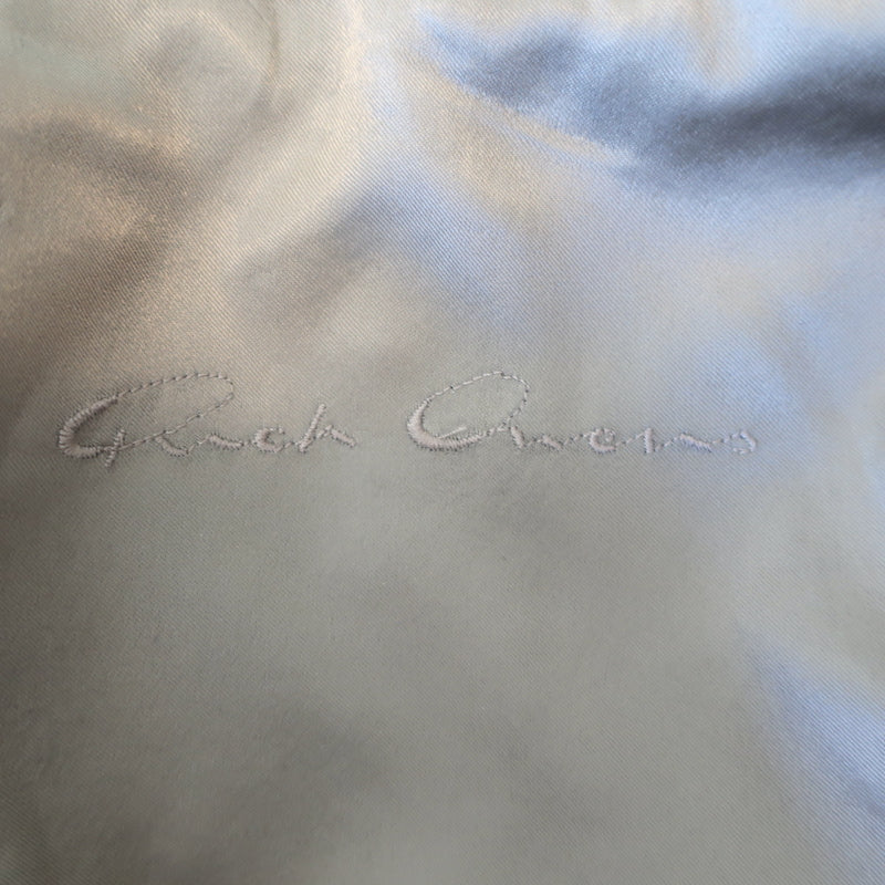 Rick Owens Classic Leather Biker Jacket DNA Dust Size 44 NEW