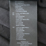 Sandro Claudine Pleated Pointelle Knit Mini Dress Black Size 34 NEW