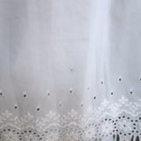 Doen Sterling Eyelet-Embroidered Puff Sleeve Mini Dress White Size Small