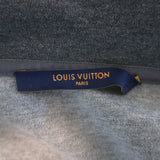 Louis Vuitton Double Face Travel Hoodie Dark Gray Size Small Zip-Up Sweatshirt
