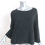 3.1 Phillip Lim Sweater Black Wool-Yak Stretch Knit Size Large
