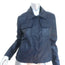 Something Navy Faux Leather Jacket Navy Size Small