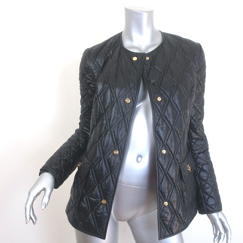 Salvatore Ferragamo Puffer Jacket Black Size 40