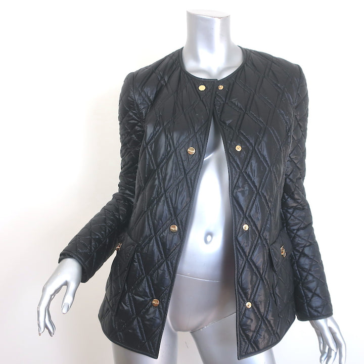 Salvatore Ferragamo Puffer Jacket Black Size 40