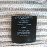 Loro Piana Cabled Cashmere Turtleneck Sweater Oatmeal Size 48