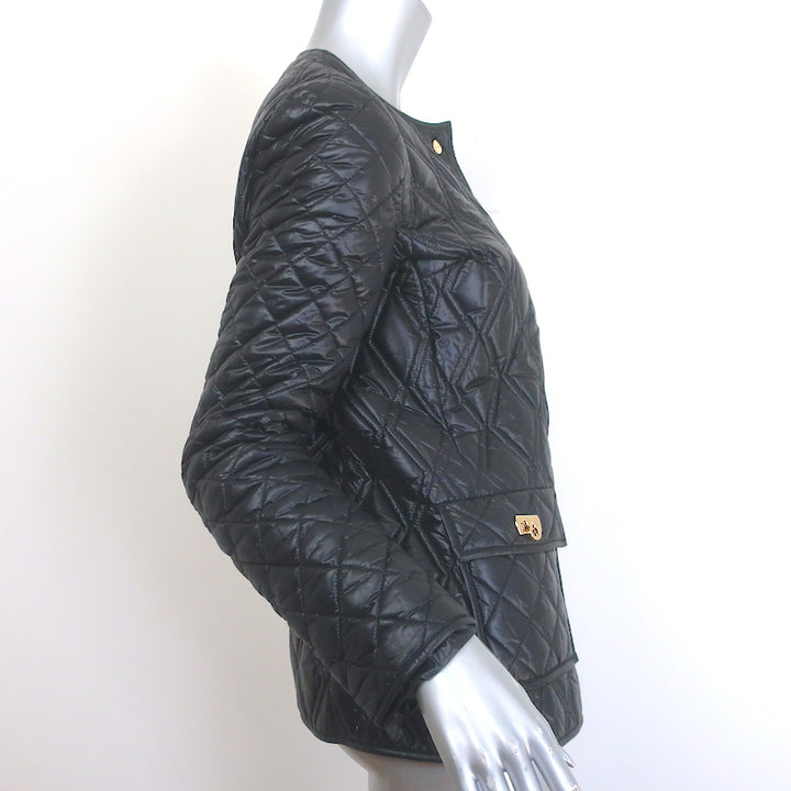 Salvatore Ferragamo Puffer Jacket Black Size 40