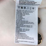 Ba&sh Meredith Boucle Tweed Jacket Ecru Cotton-Blend Size Extra Small